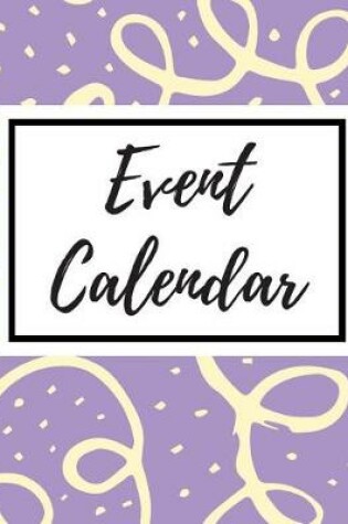 Cover of Event Calendar