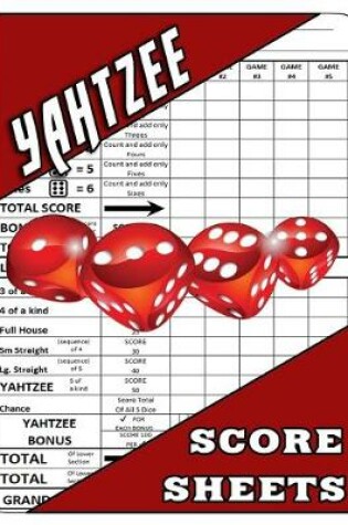 Cover of Yahtzee Score Sheets