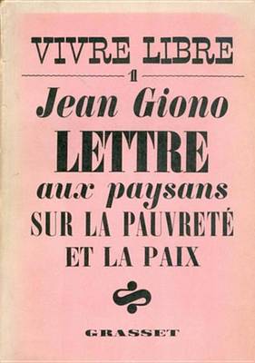 Book cover for Lettre Aux Paysans Sur La Pauvrete Et La Paix