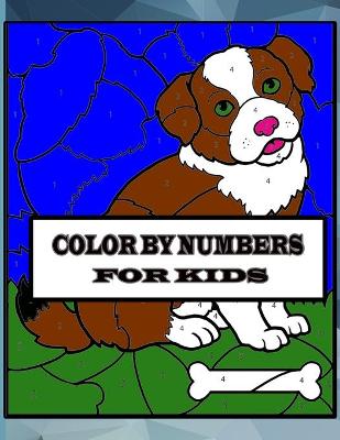 Book cover for Color by Numbers for Kids