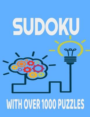 Book cover for sudoku with over 1000 puzzles