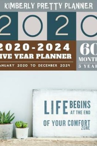 Cover of Five Year Planner 2020-2024