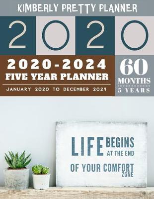 Book cover for Five Year Planner 2020-2024