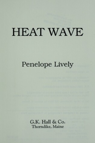 Cover of Heat Wave