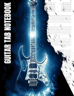 Book cover for Guitar Tab Notebook