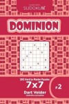 Book cover for Sudoku Dominion - 200 Hard to Master Puzzles 7x7 (Volume 2)