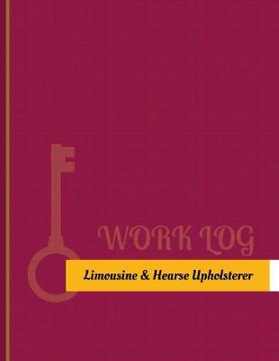 Book cover for Limousine & Hearse Upholsterer Work Log