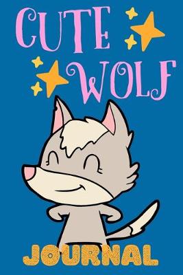 Book cover for Cute Wolf Journal