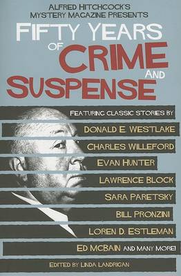 Book cover for Alfred Hitchcock's Mystery Magazine Presents Fifty Years of Crime and Suspense