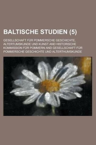 Cover of Baltische Studien (5)