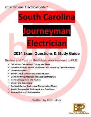 Book cover for South Carolina 2014 Journeyman Electrician Study Guide