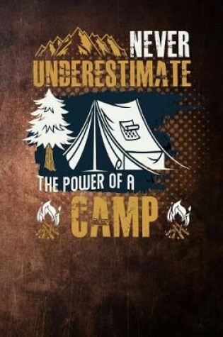 Cover of never understimate the power of a camp