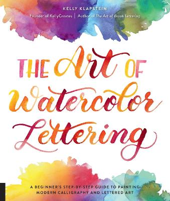 Book cover for The Art of Watercolor Lettering
