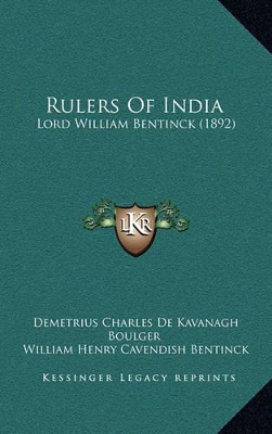 Book cover for Rulers of India