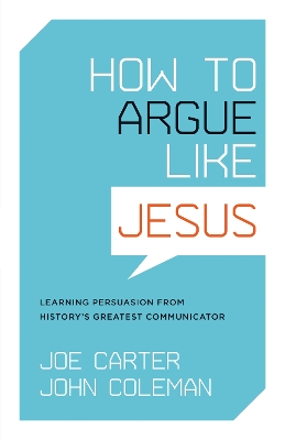 Book cover for How to Argue like Jesus