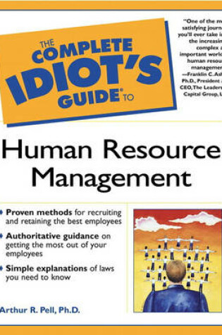 Cover of Complete Idiot's Guide® to Human Resource Management