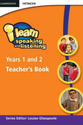 Cover of i-learn: Speaking and Listening Years 1 and 2 Teacher's Book
