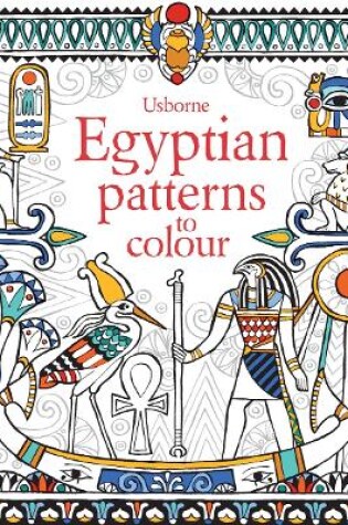 Cover of Egyptian Patterns to Colour