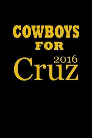Cover of Cowboys for Cruz
