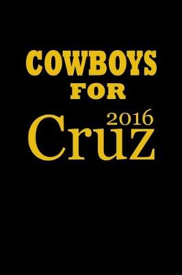 Book cover for Cowboys for Cruz