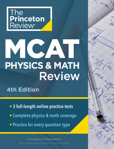 Book cover for Princeton Review MCAT Physics and Math Review