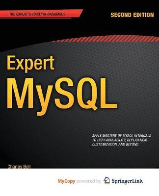 Book cover for Expert MySQL