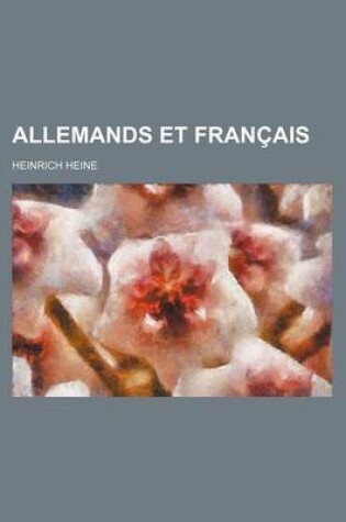 Cover of Allemands Et Francais