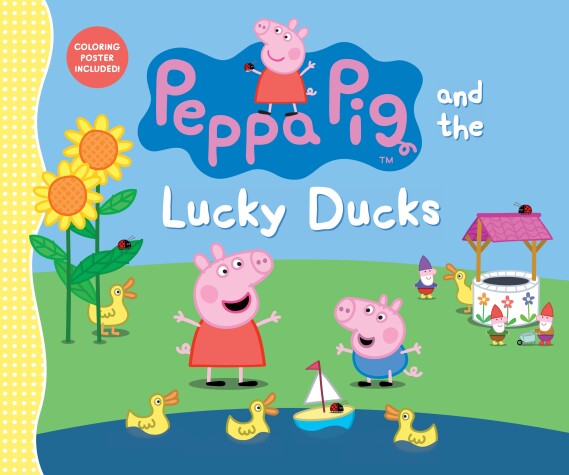 Book cover for Peppa Pig and the Lucky Ducks