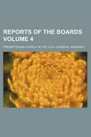 Cover of Reports of the Boards Volume 4