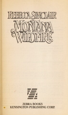 Book cover for Montana Wildfire
