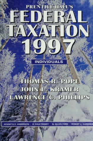 Cover of Prentice Hall's Federal Taxation 1997