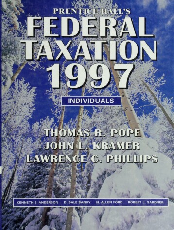 Book cover for Prentice Hall's Federal Taxation 1997