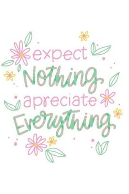 Book cover for Expect Nothing Apreciate Everything