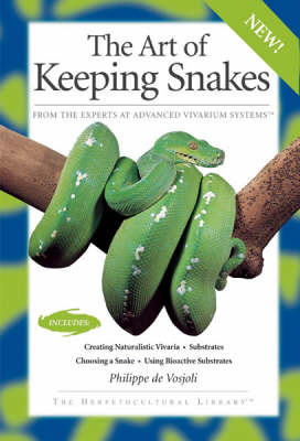 Book cover for The Art of Keeping Snakes