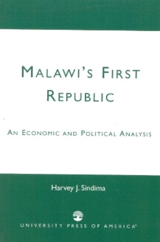 Cover of Malawi's First Republic