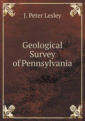 Book cover for Geological Survey of Pennsylvania