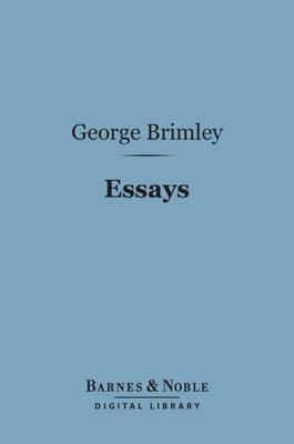 Cover of Essays (Barnes & Noble Digital Library)