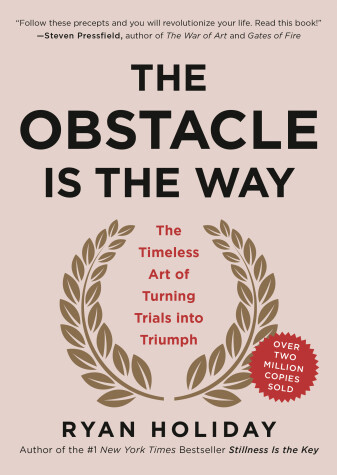 Book cover for The Obstacle Is the Way