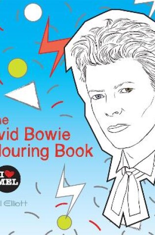 Cover of The David Bowie Colouring Book