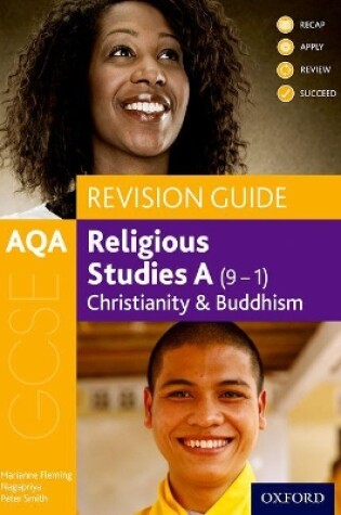 Cover of AQA GCSE Religious Studies A: Christianity and Buddhism Revision Guide