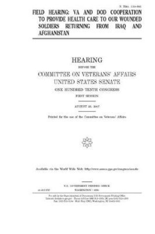 Cover of Field hearing