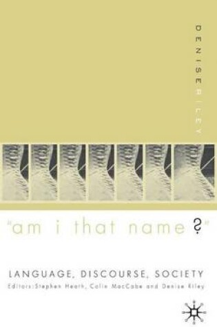 Cover of 'Am I That Name?'