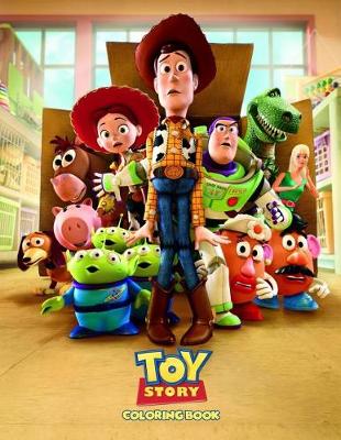 Book cover for Toy Story Coloring Book