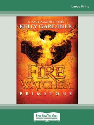 Book cover for Fire watcher #1: Brimstone