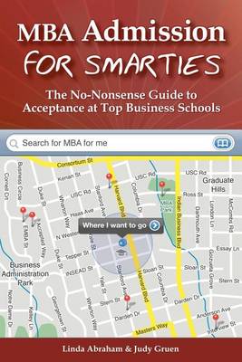 Book cover for MBA Admission for Smarties