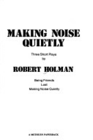 Cover of Making Noise Quietly