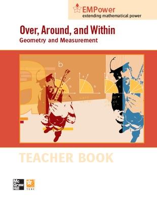 Book cover for EMPower Math, Over, Around, and Within: Geometry and Measurement, Teacher Edition