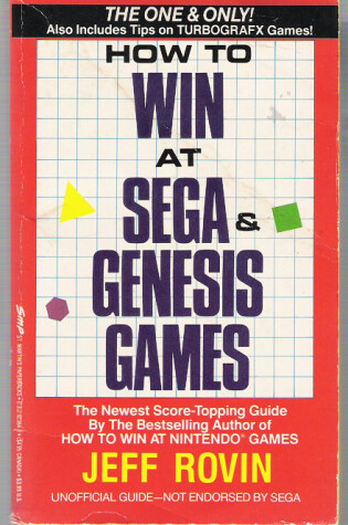 Cover of How to Win at Sega and Genesis Games