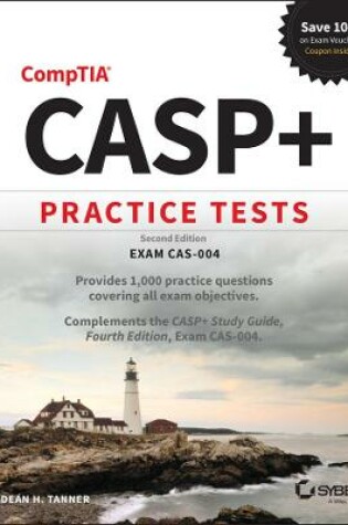 Cover of CASP+ CompTIA Advanced Security Practitioner Practice Tests