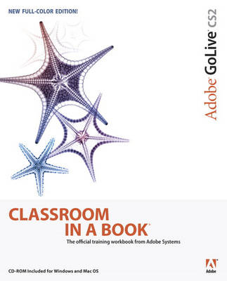 Book cover for Adobe GoLive CS2 Classroom in a Book